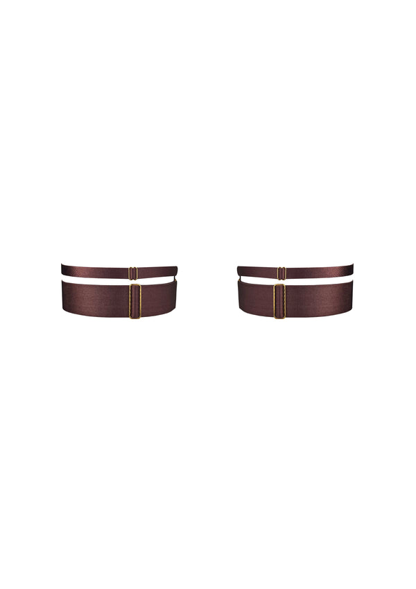 Signature Wide Strap Garters (Pair)